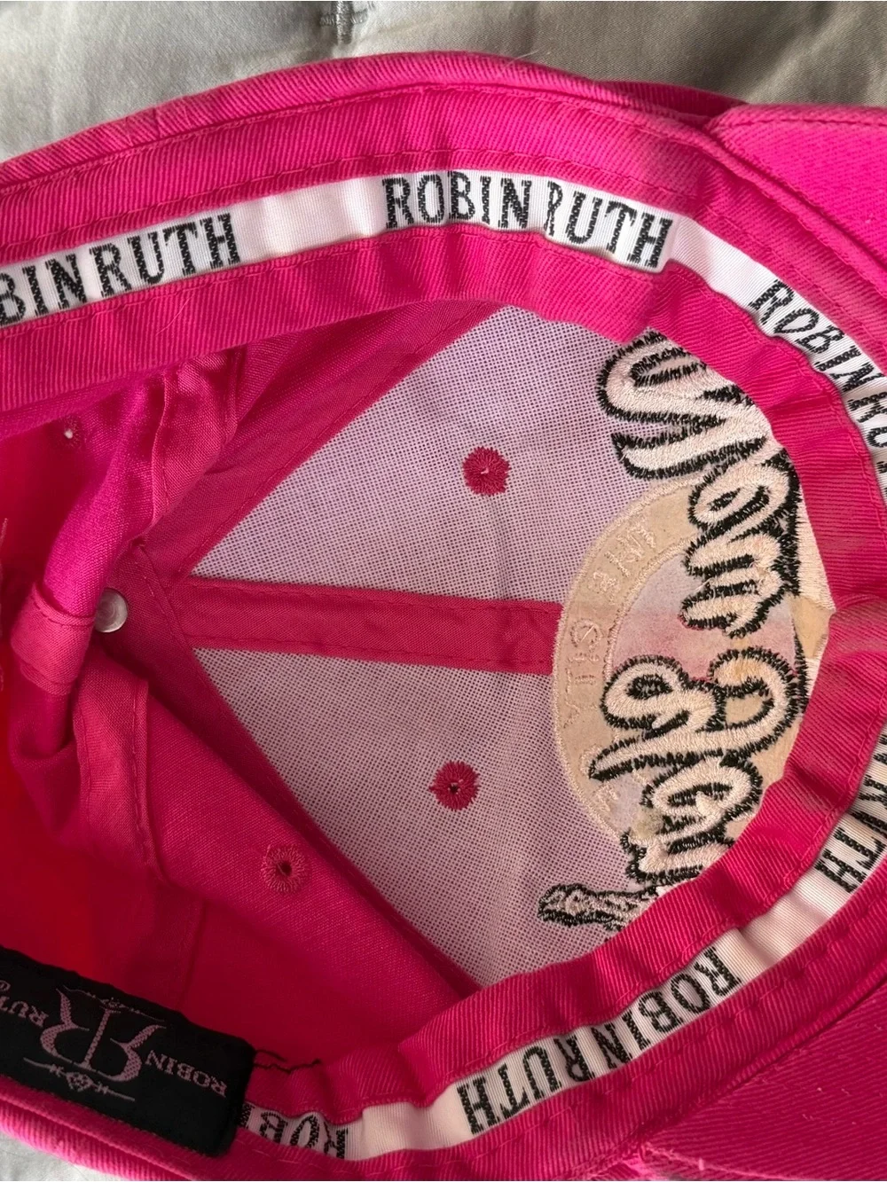 Pink New York Baseball Cap